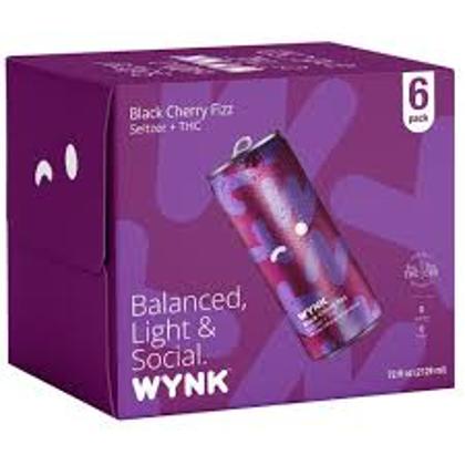 Wynk Black Cherry Fizz Seltzer 5mg THC+5mg CBD